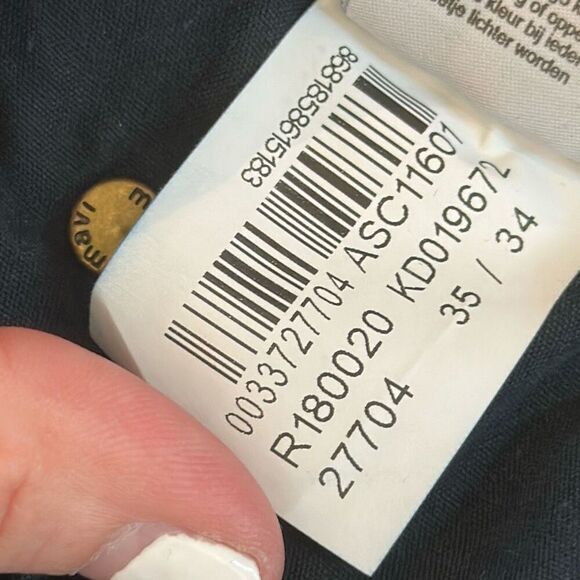 Mavi Jeans Matt Relaxed Straight Jeans size W35 L34 Made in Turkey Stretch - Picture 10 of 12